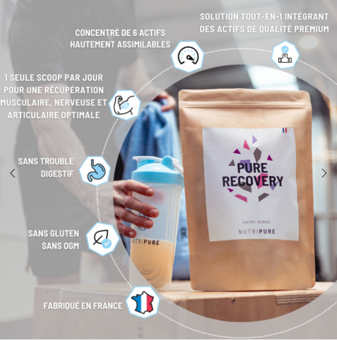 Pure recovery Nutripure - sachet de 750g