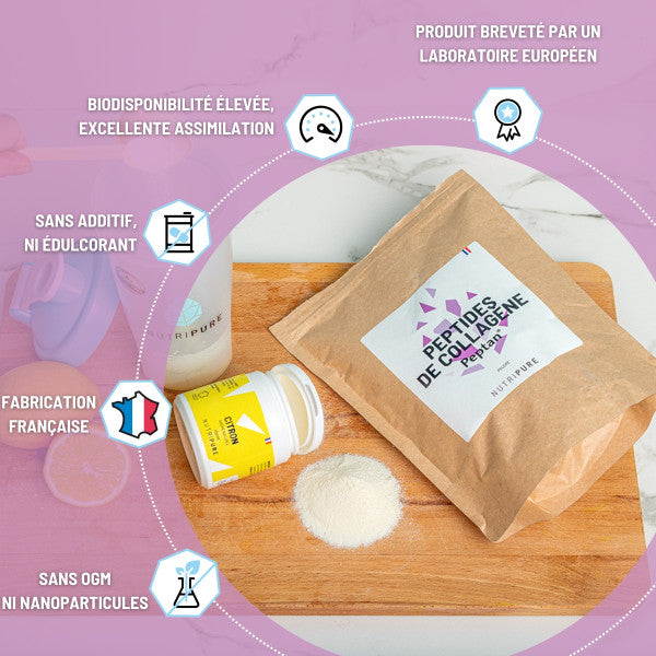 Peptide de collagène Peptan® Nutripure - sachet de 310g