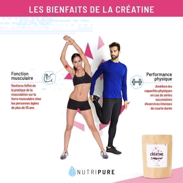 Creatine monohydrate Creapure® - sachet de 150g
